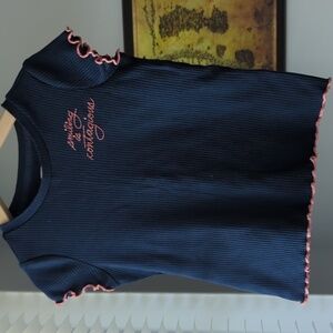 Gymboree Pink Ruffled Sleeve Shirt